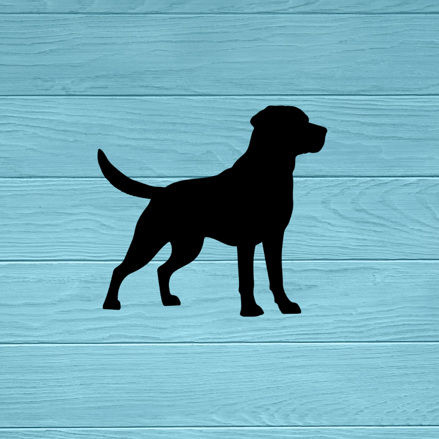 Labrador Retriever Dog Decal 