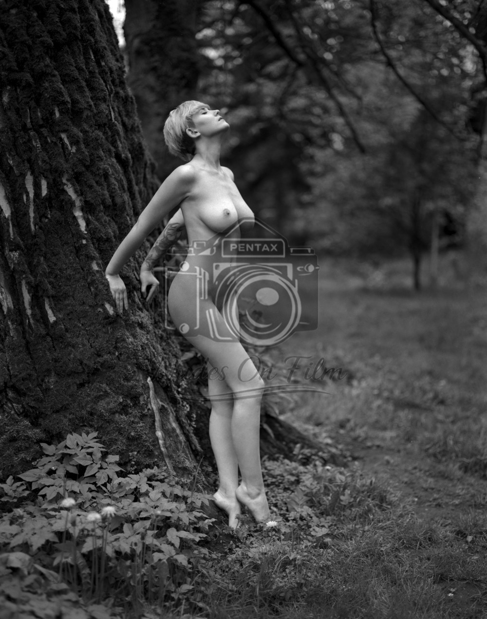 Alexandra in woods #4