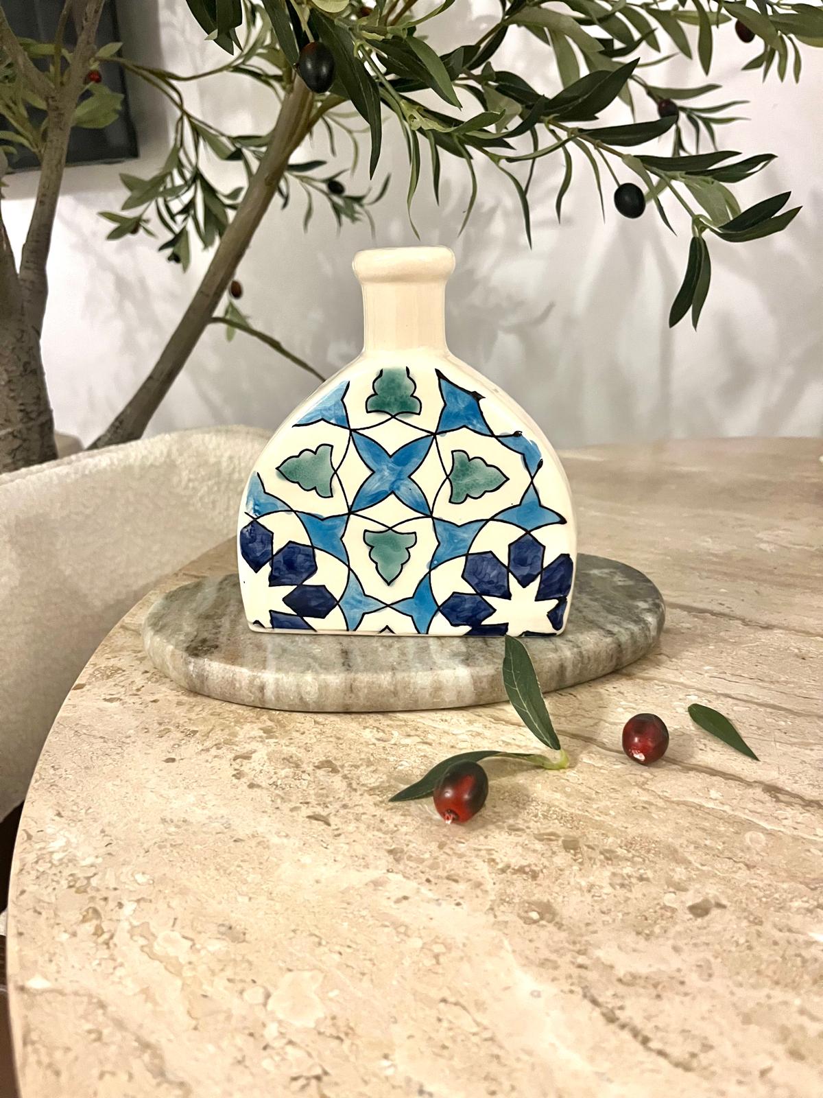 Ceramic Olive Oil Bottle