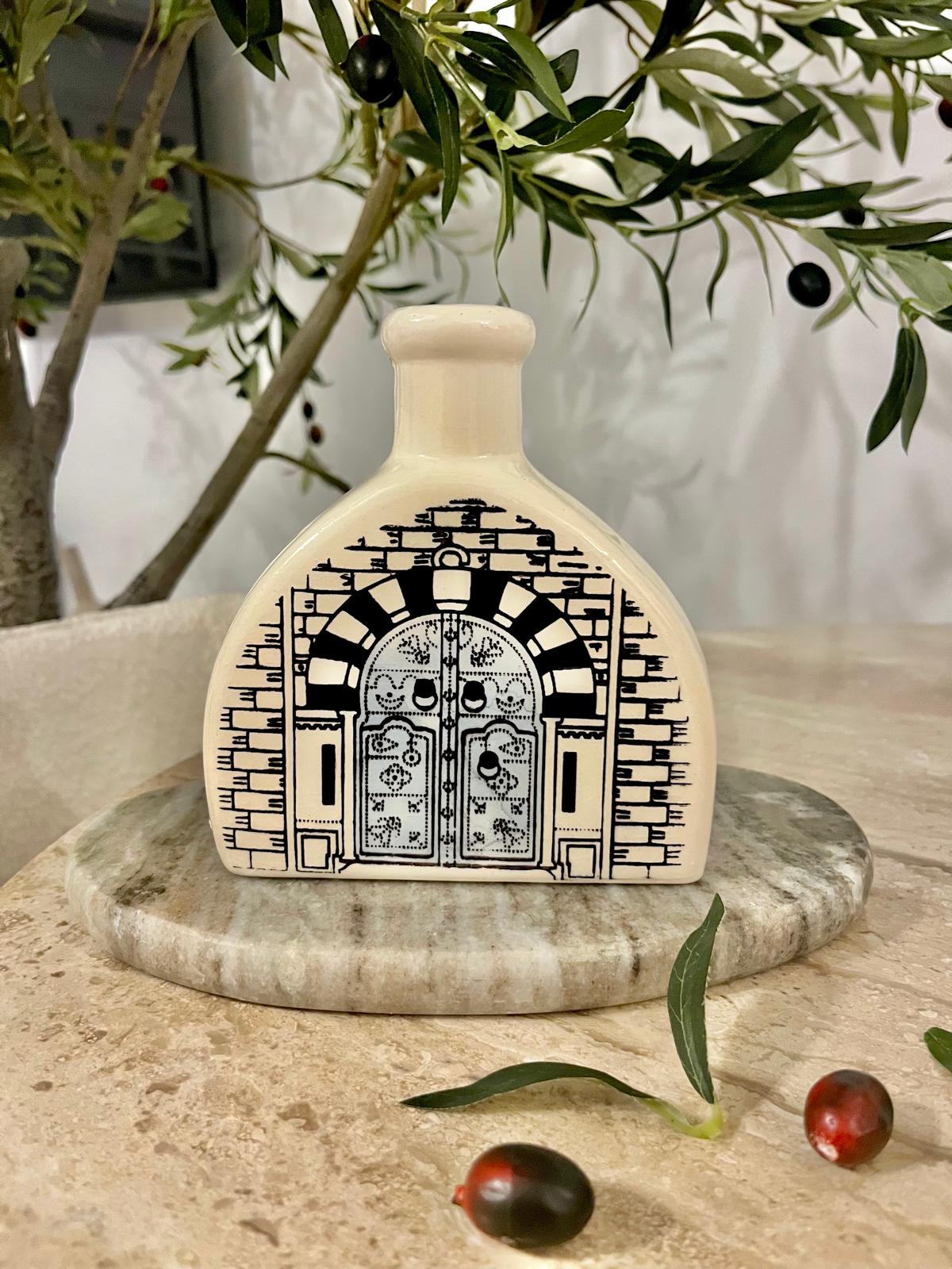 Ceramic Olive Oil Bottle
