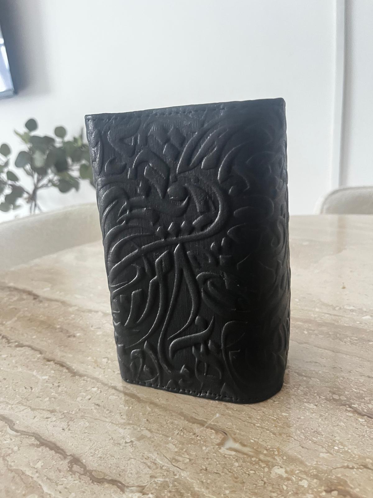 Embossed Leather Wallet