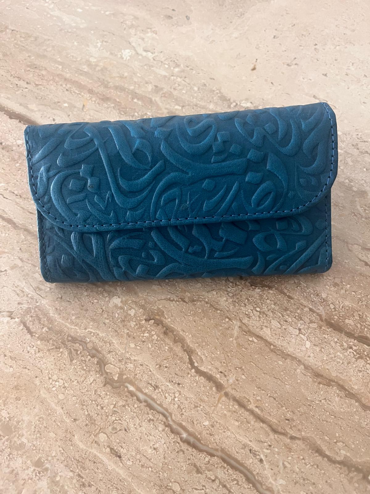 Embossed Leather Wallet