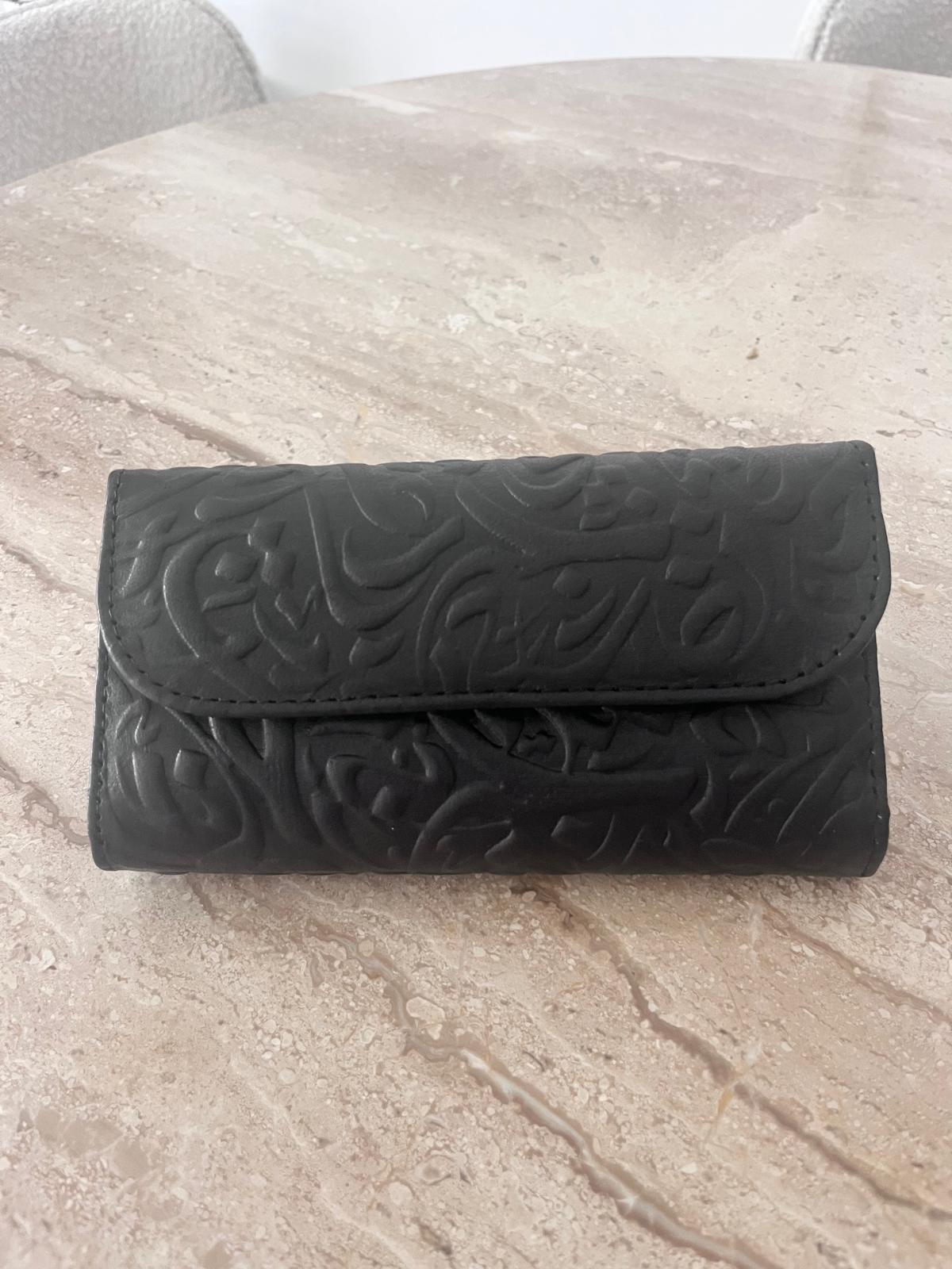 Embossed Leather Wallet