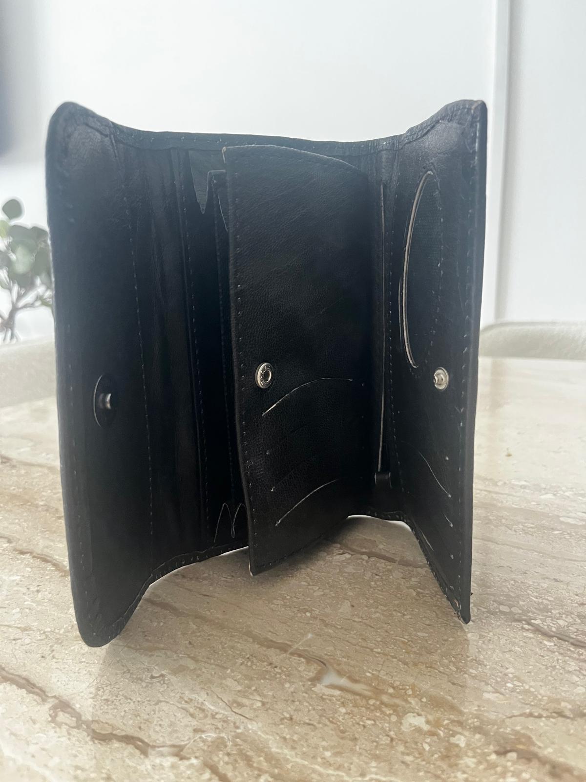 Black Leather Wallet