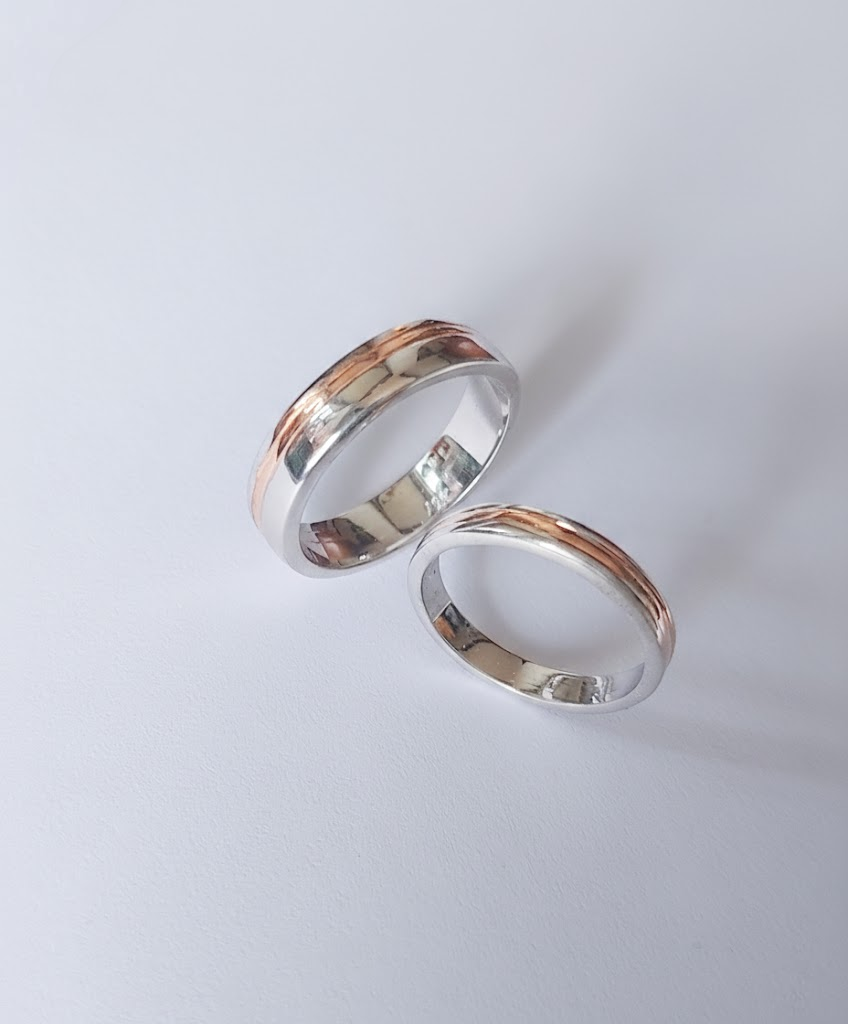 Anillos de Matrimonio con Oro Tricolor