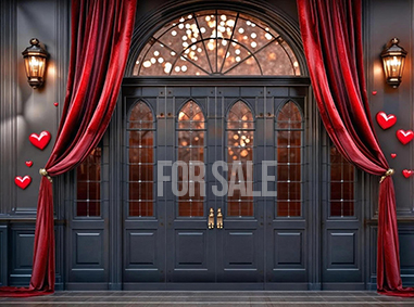 Gray Black Vintage Wall Backdrop for Photography