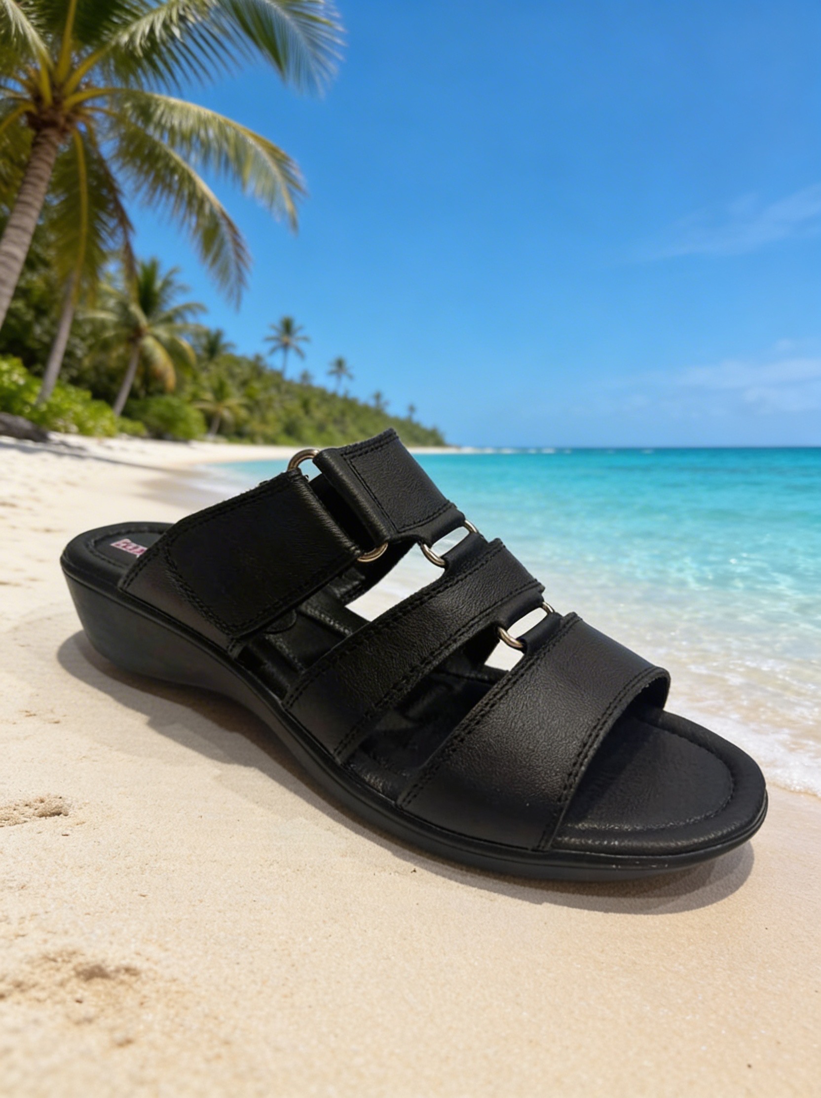 Sandalia Negra de Playa