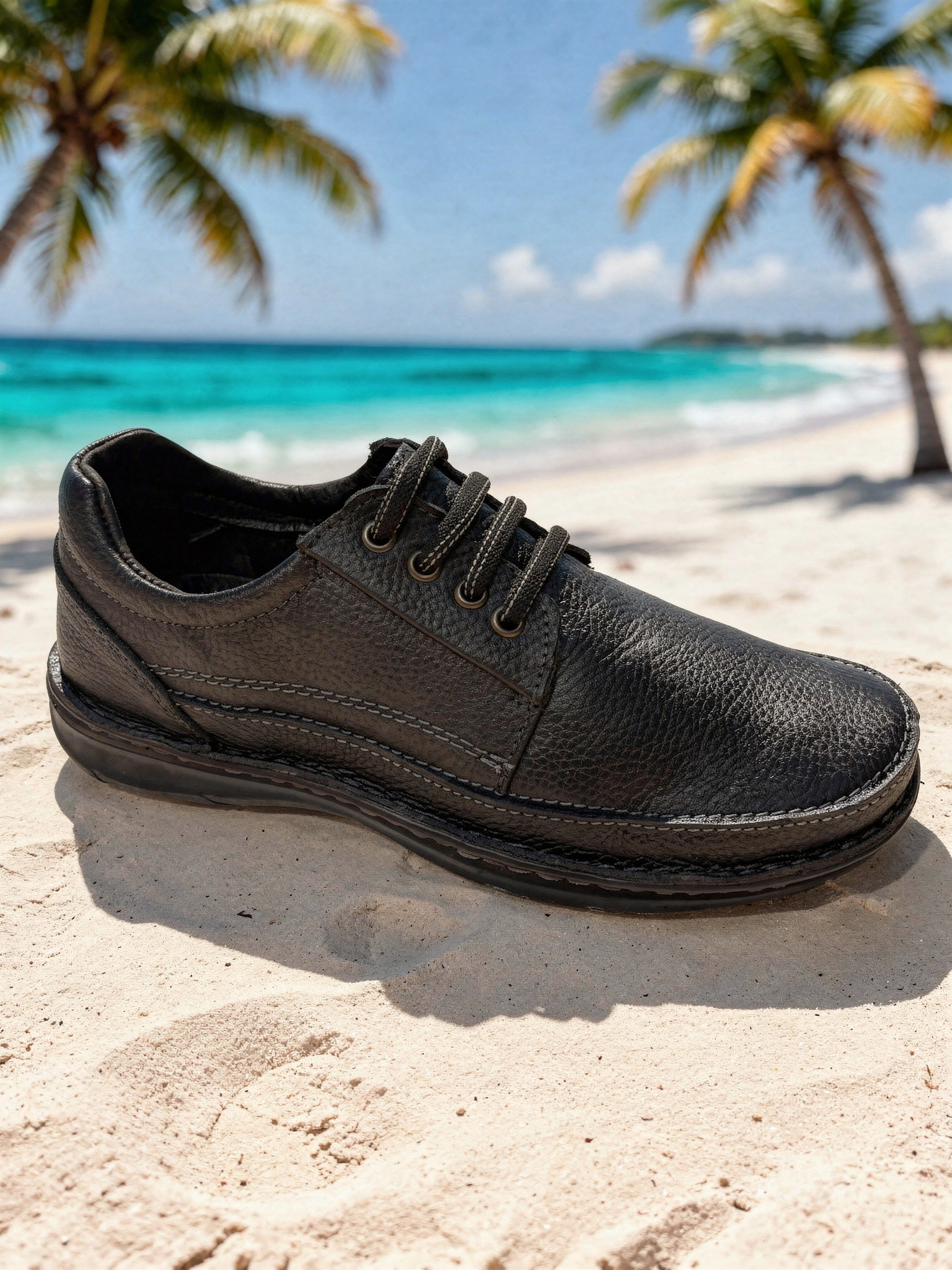 Zapato casual de cuero