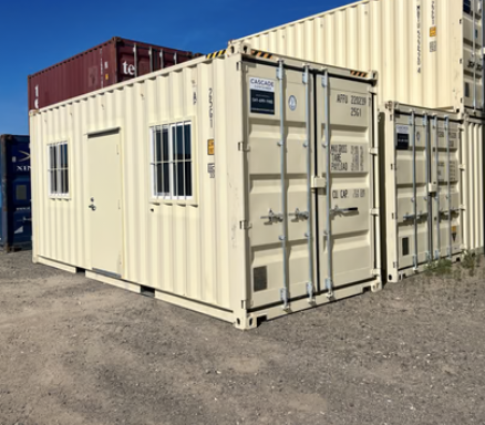 Modified Shipping Container Office