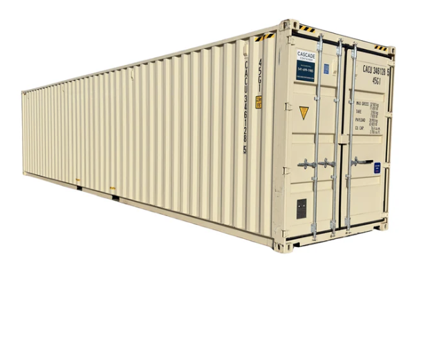 40' High Cube One Trip Shipping Container