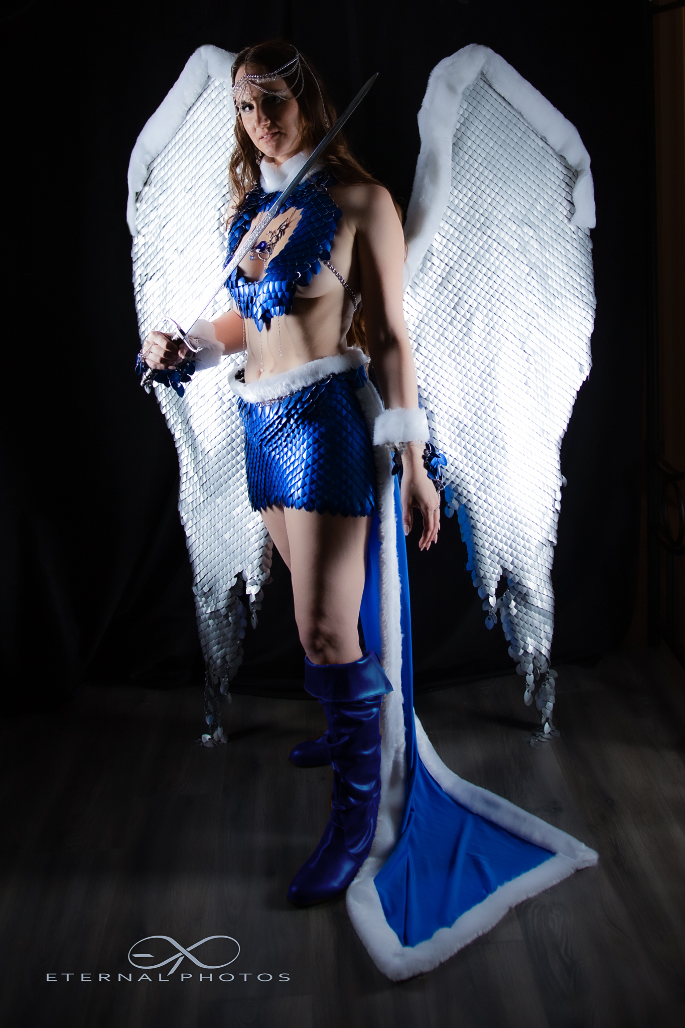 Dragon Scale Angel Wings