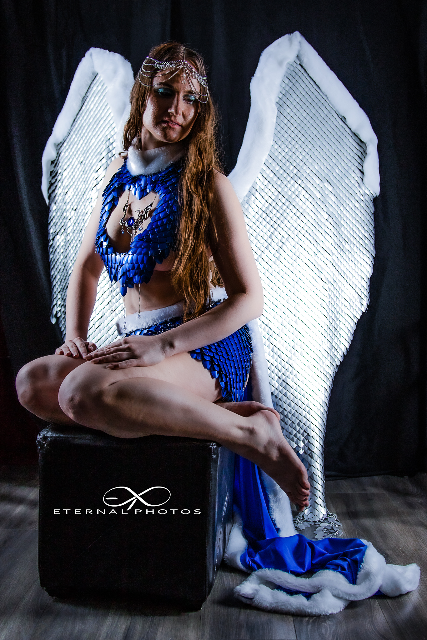 Dragon Scale Angel Wings