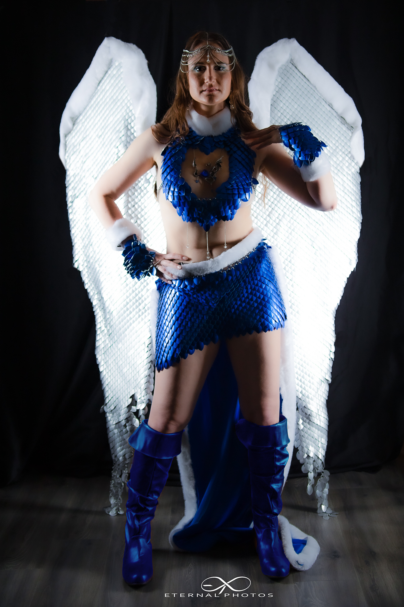 Dragon Scale Angel Wings