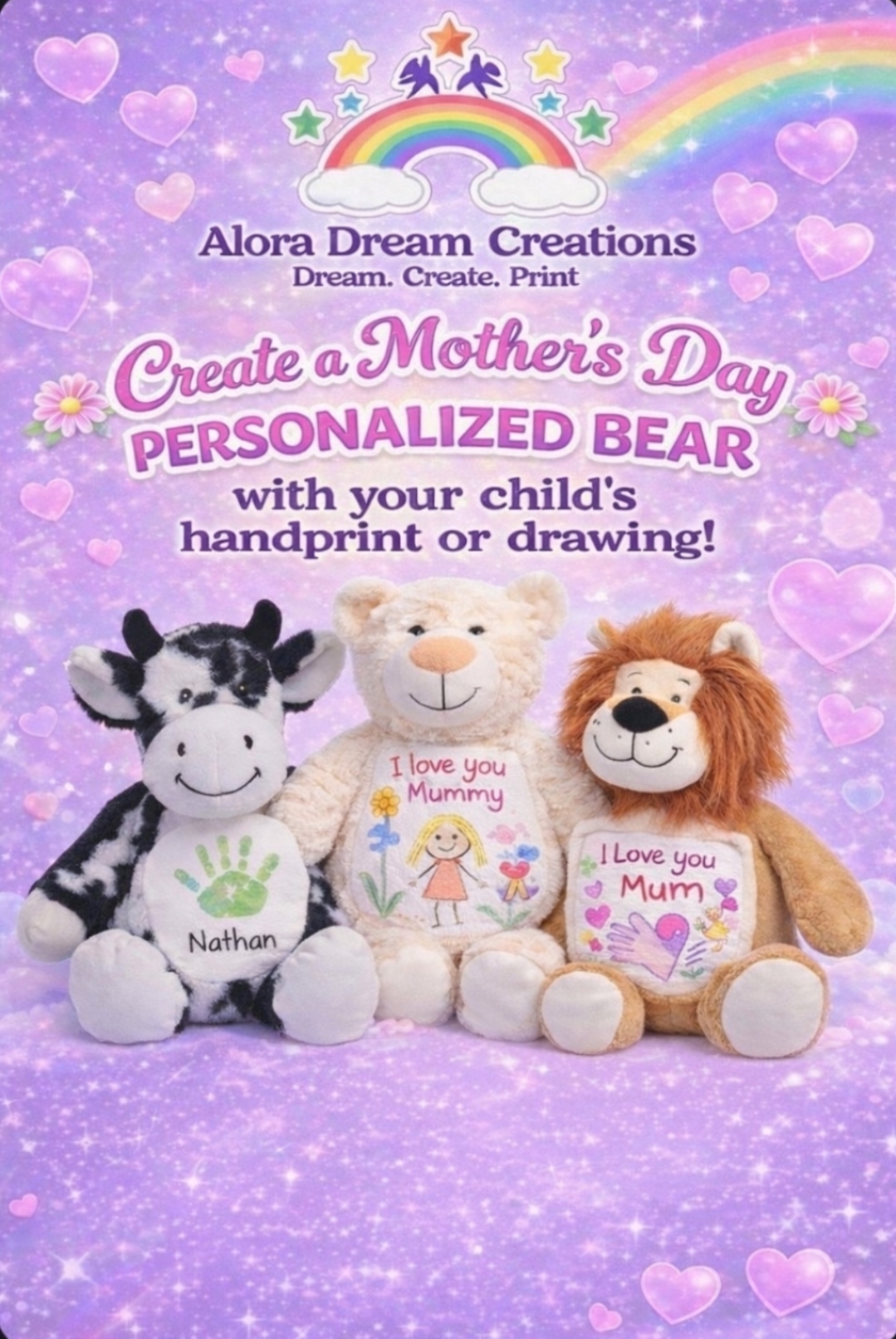Personalized Mother's Day Bear