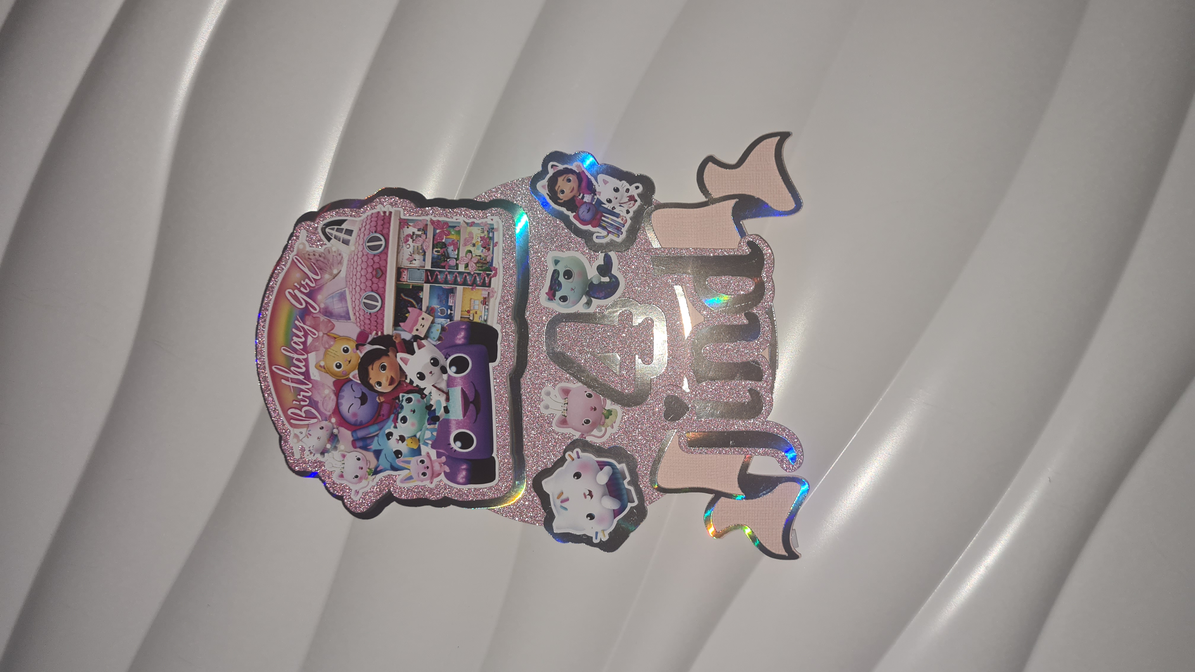 3D Layered Cake Topper