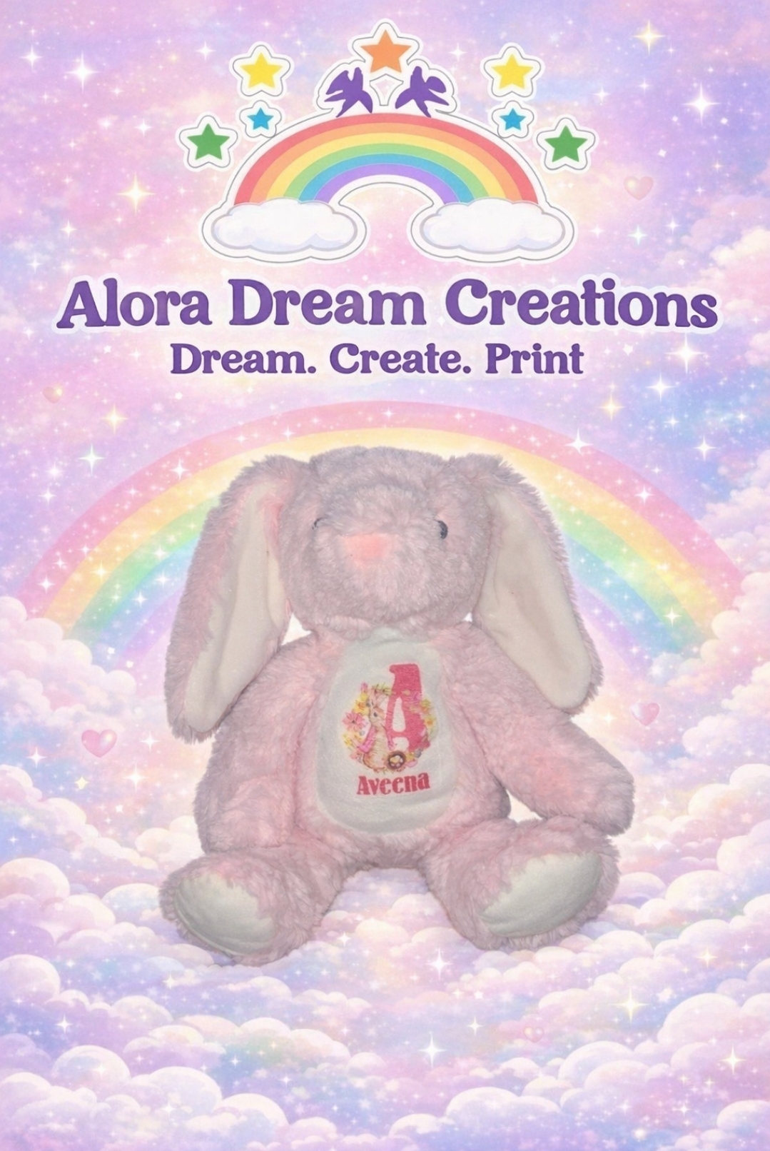 Personalized Easter Bunny