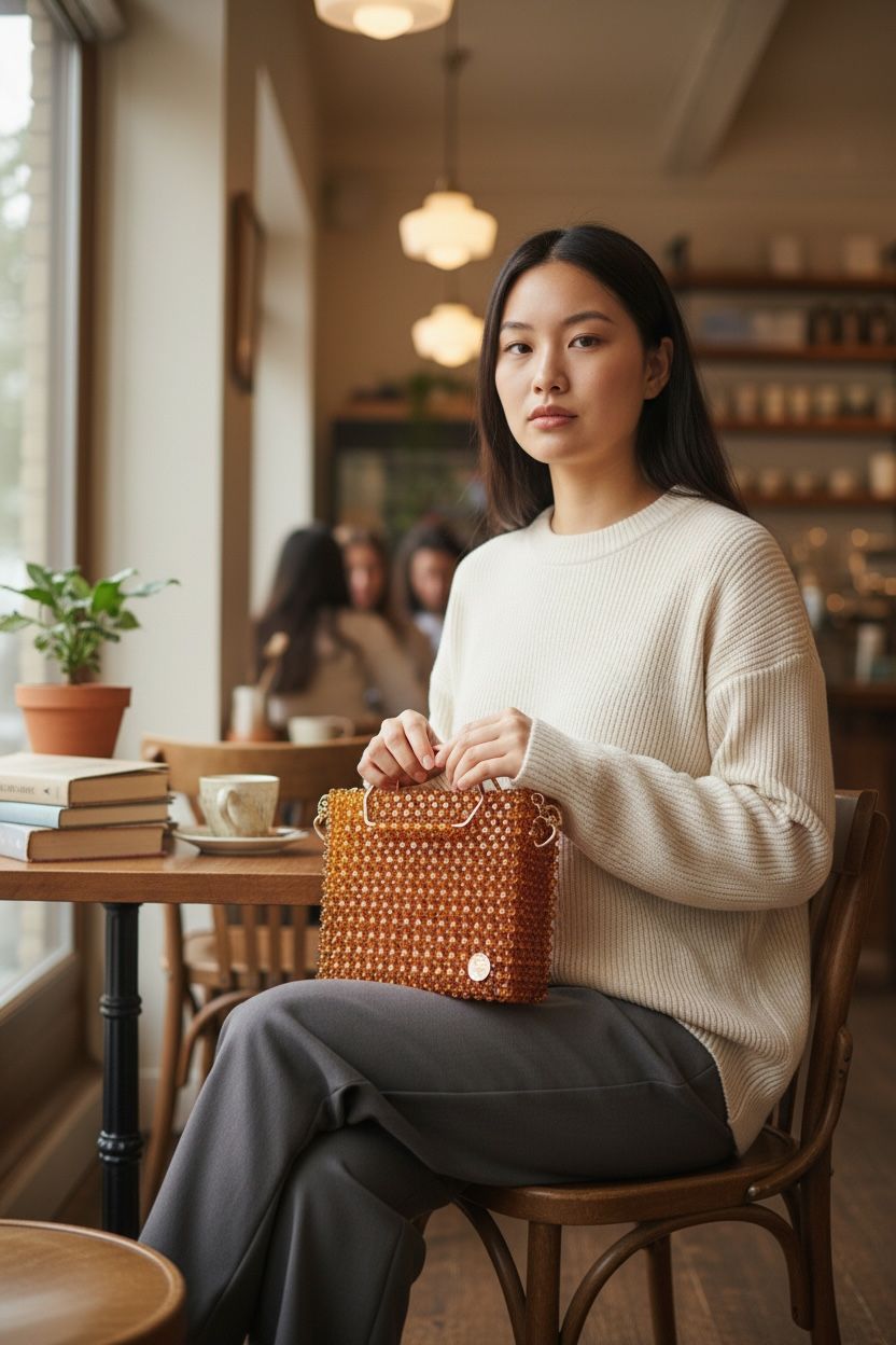 Bolsa Caramelo 2 em 1