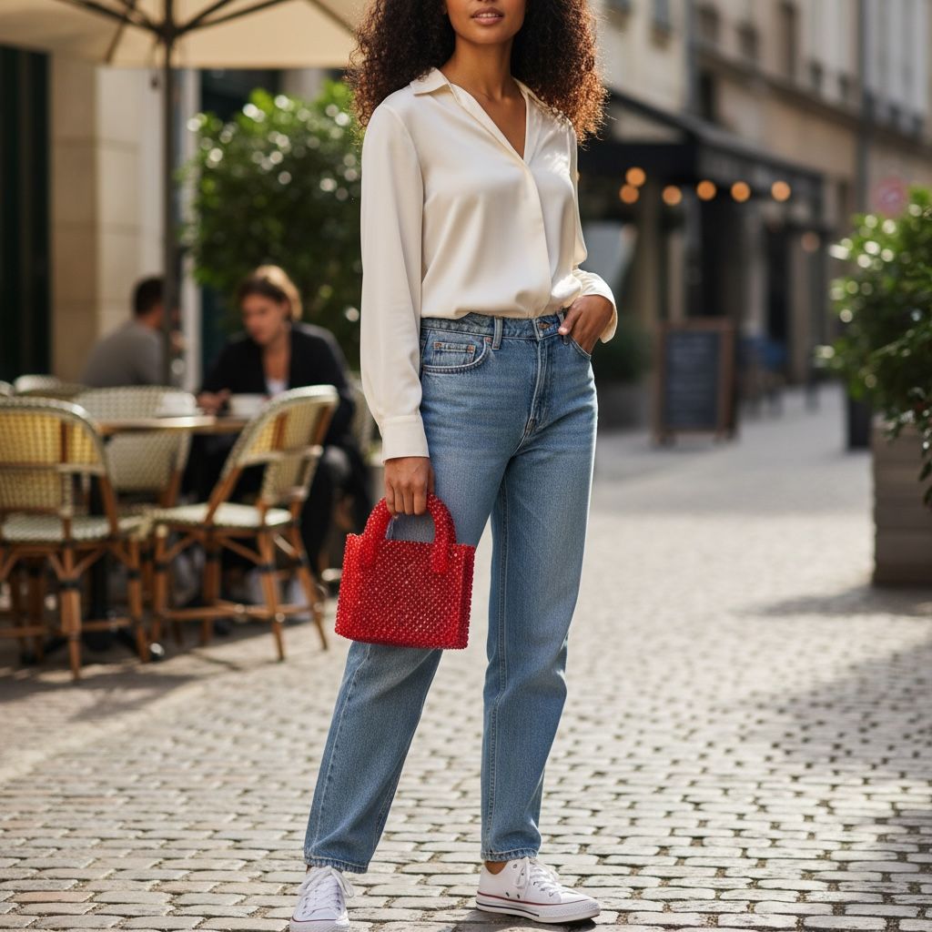 Bolsa Vermelha Escarlate