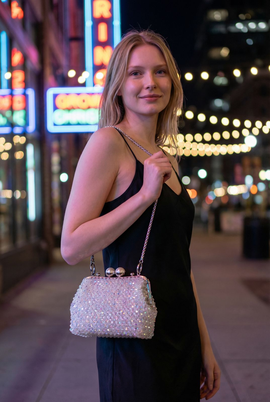 Bolsa de contas de Vidro