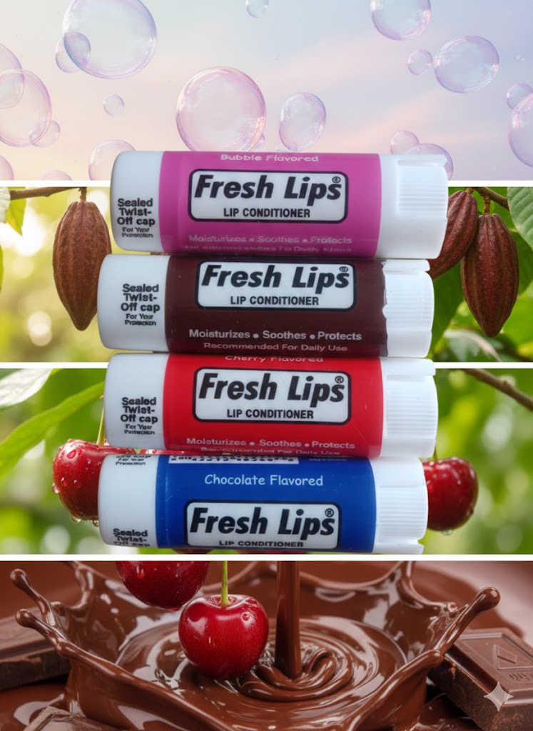 Freshlip chapestics 4 pieces