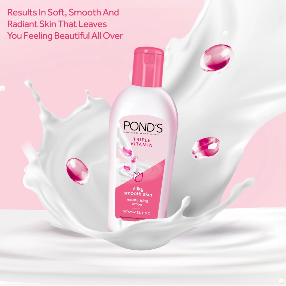 Pond's Triple Vitamin Moisturizing Lotion 200 ml
