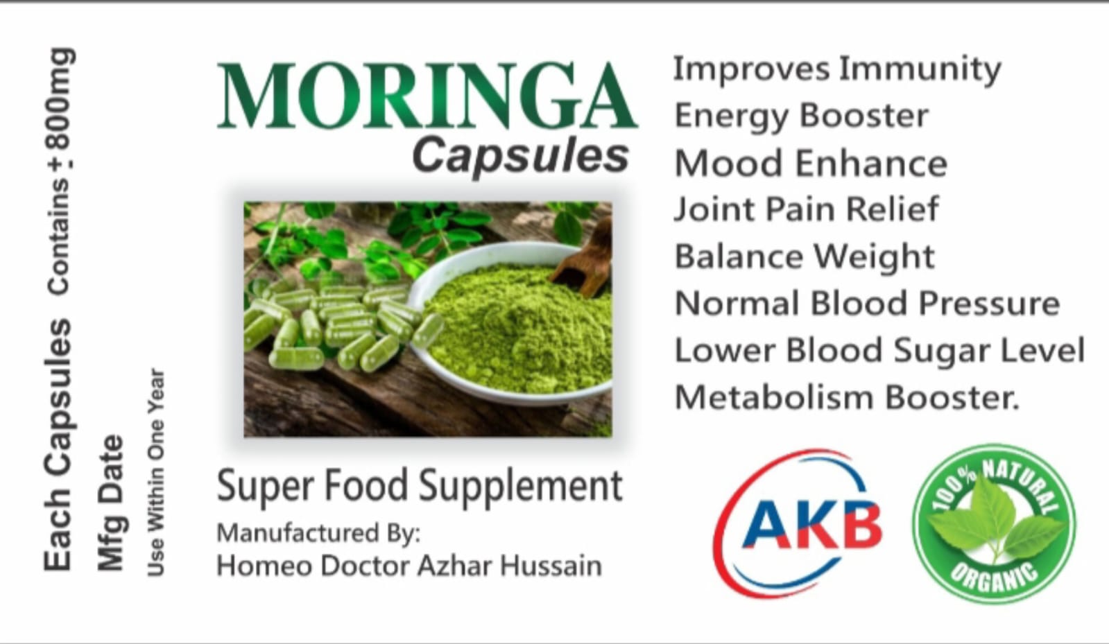 Moringa Capsules 30