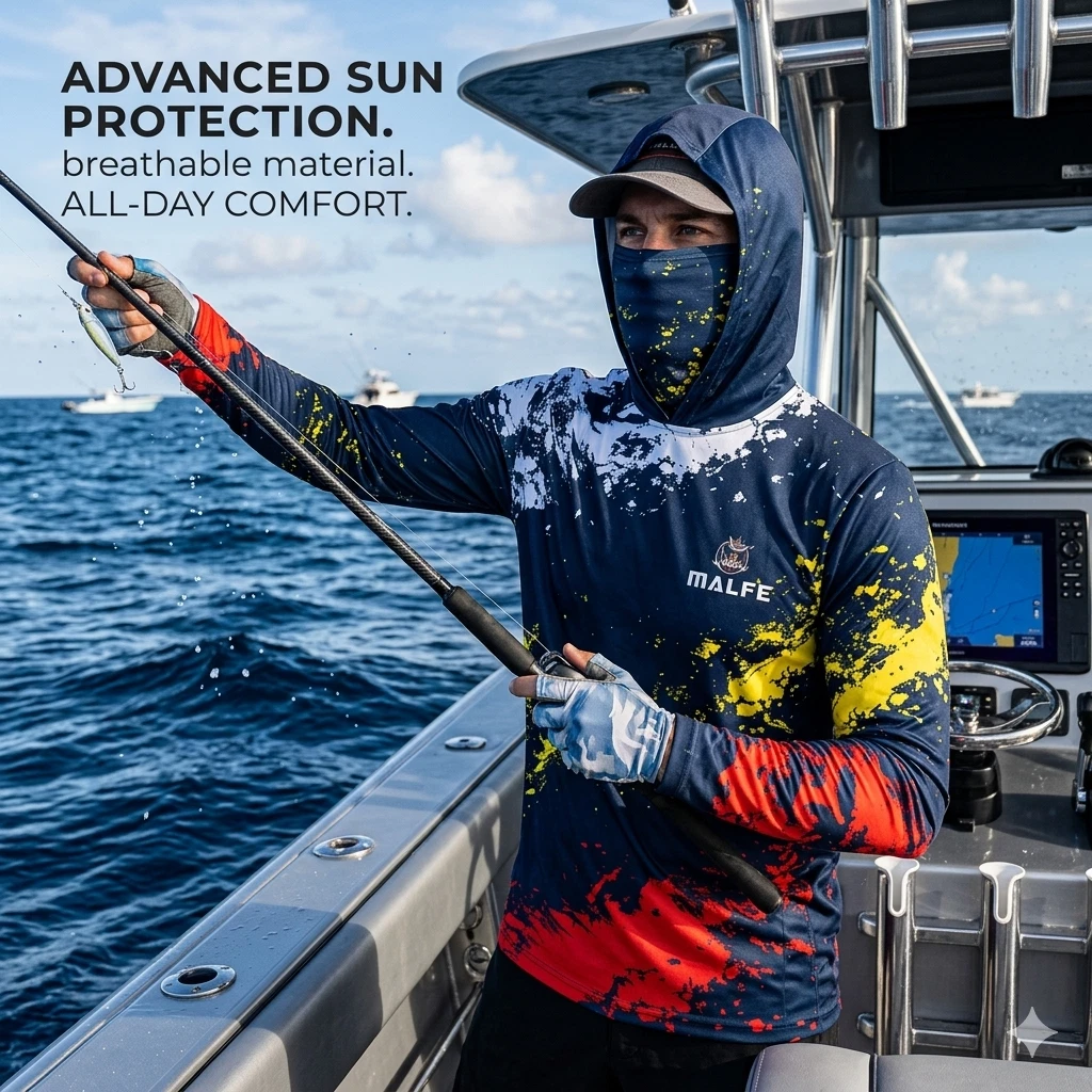 MALFE Performance Fishing Hoodie
