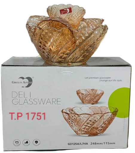 Deli Glassware Bowl Set