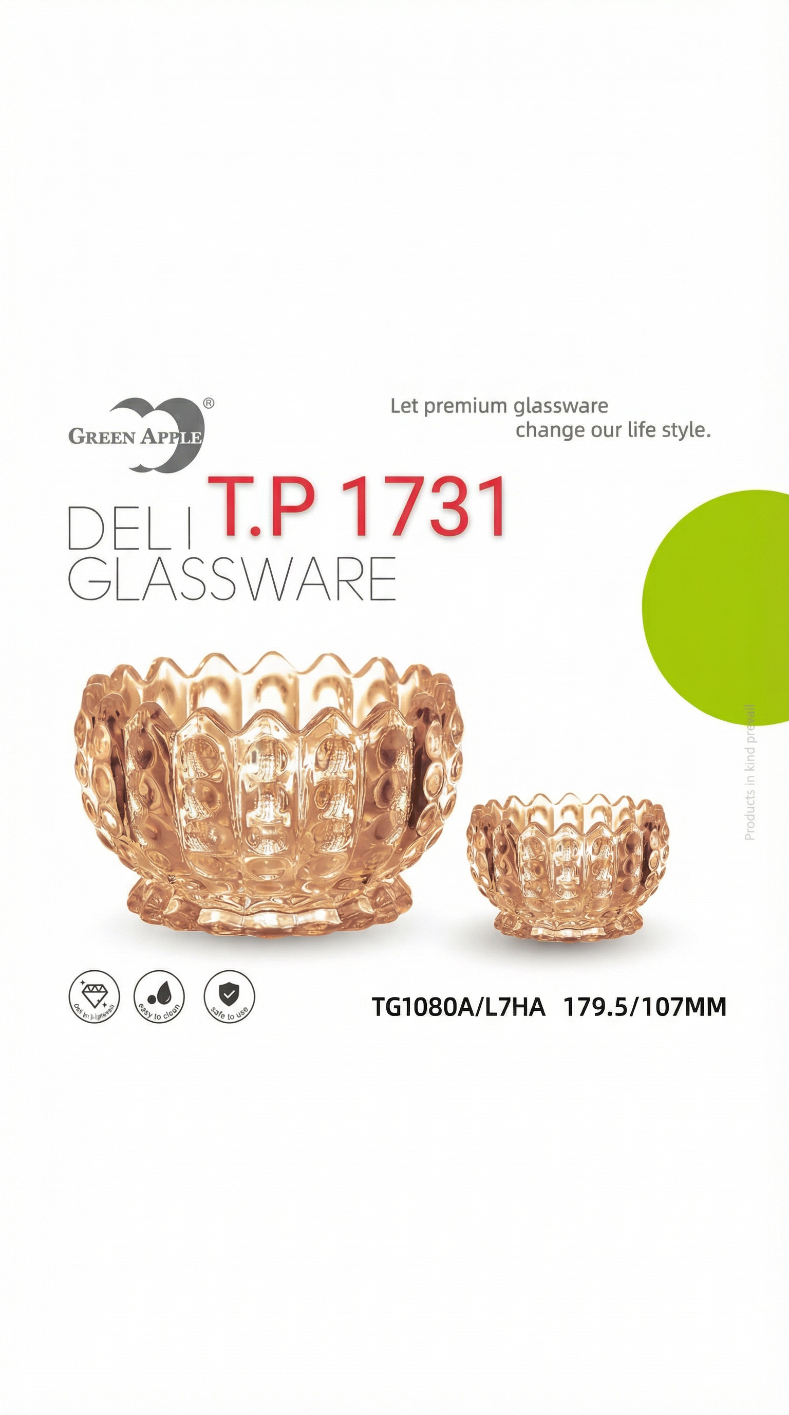 Deli Glassware Bowl Set