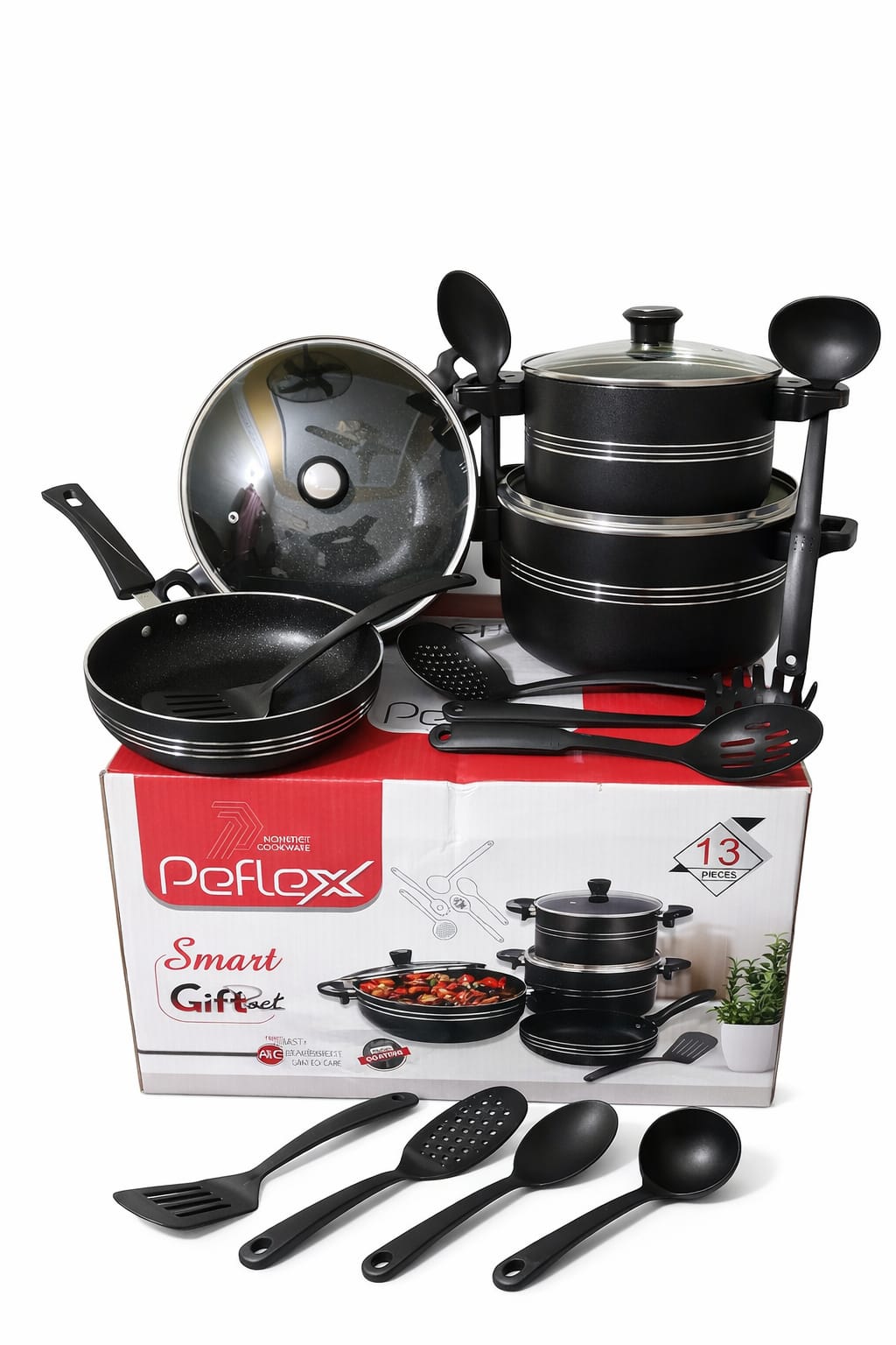 Peflex 13-Piece Cookware Set