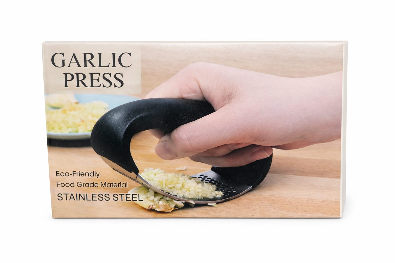 Stainless Steel Garlic Press
