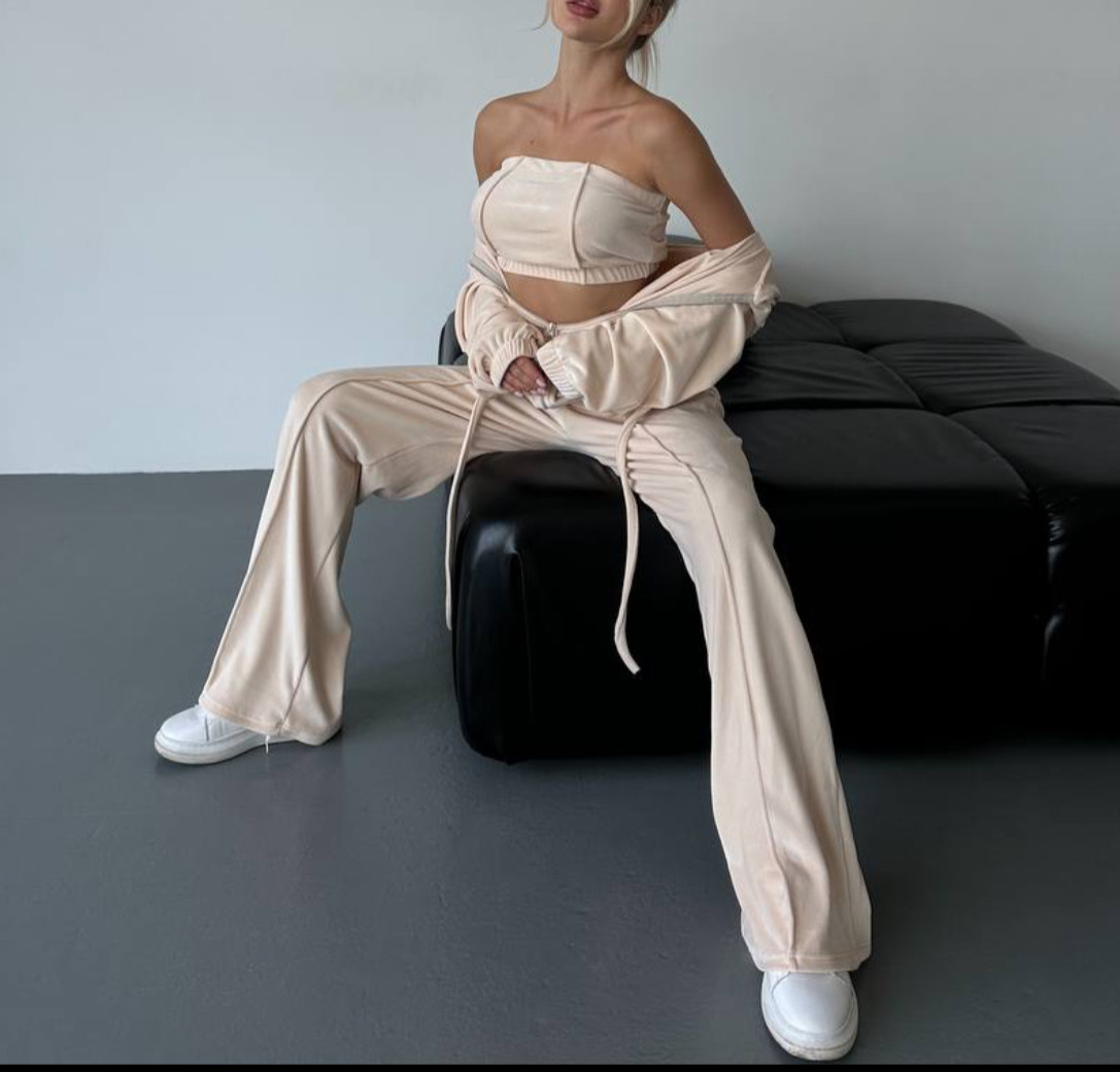 Kreminis trijų dalių komplektas