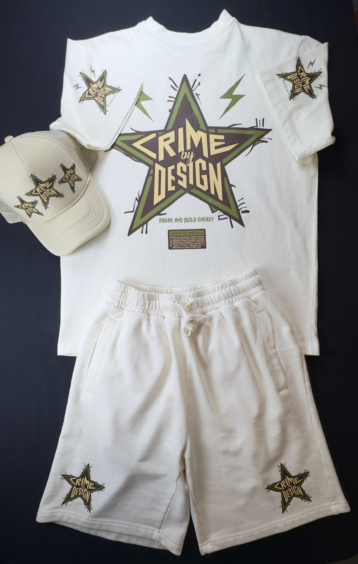 CRIME BY DESIGN PREMIUM QUALITY HEAVYWEIGHT FULL SET 