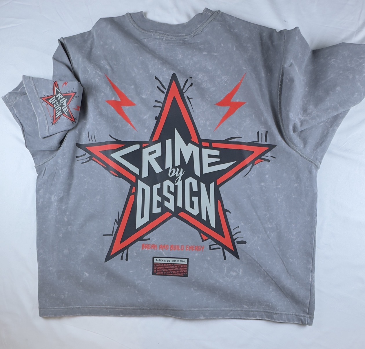 Crime By Design Ultra Heavyweight Crop Shirt