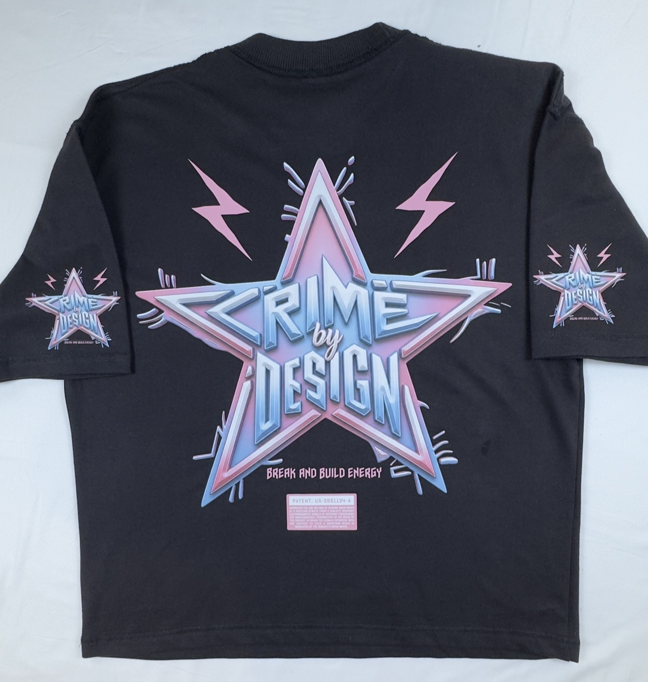 Crime By Design - Break and Build Energy - Heavyweight Tee
