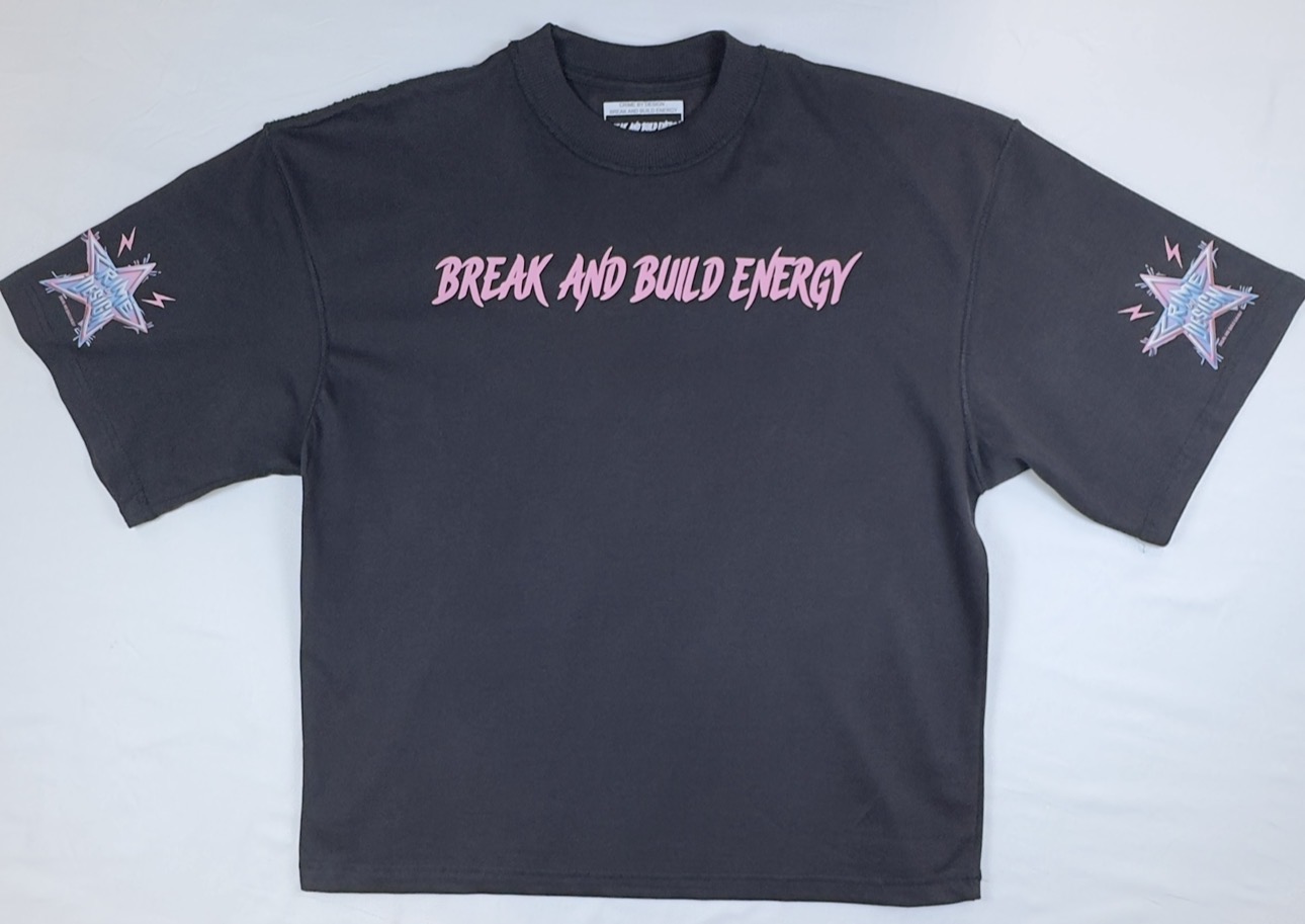 Crime By Design - Break and Build Energy - Heavyweight Tee