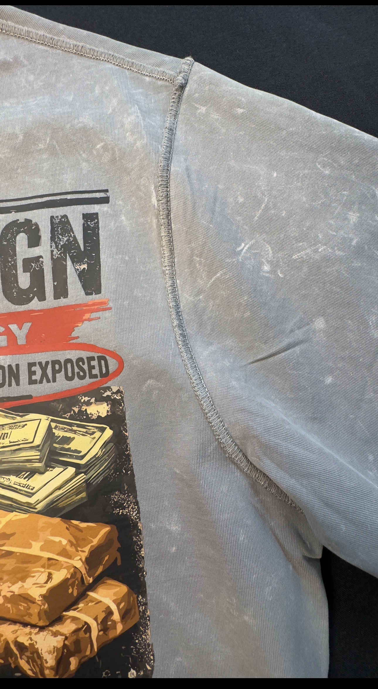 CRIME BY DSEIGN - BREAK AND BUILD ENERGY ULTRA HEAVY GRAPHIC SHIRT