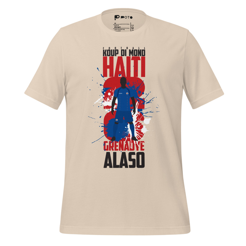 Haiti Football Graphic T-Shirt