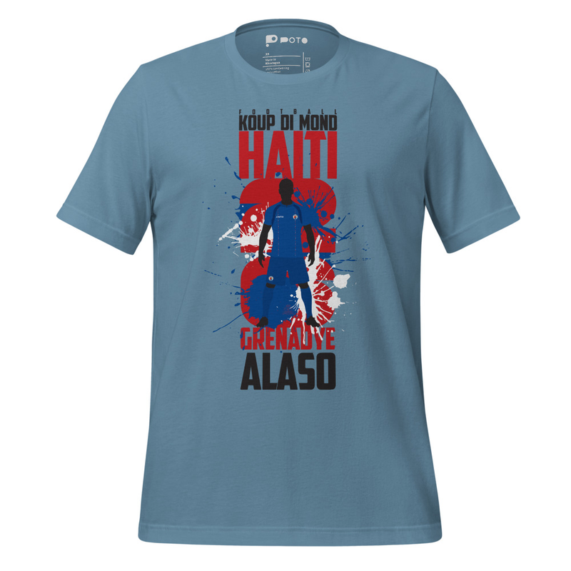 Haiti Football Graphic T-Shirt