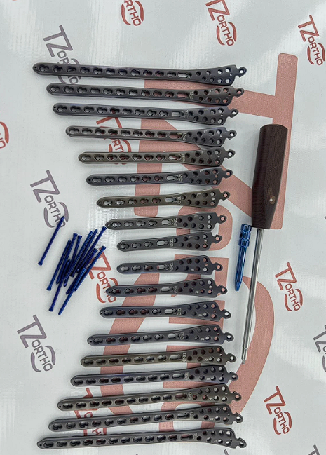 Locking Distal Tibia 4 to 12 Hole Plates L& R & LCP With Screws