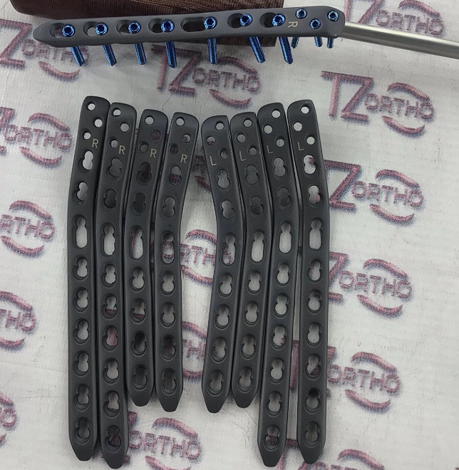 Distal Locking Humerus Medial Plates 6,8,10 & 12 L & R with LCP Screw 109 Pcs