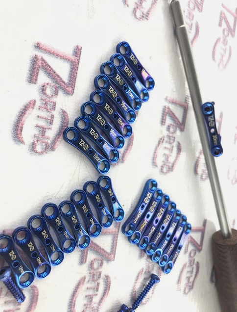 Epiphysiodesis Plate (Pack of 9 Plates with Cortical Titanium Screws 20 pcs )