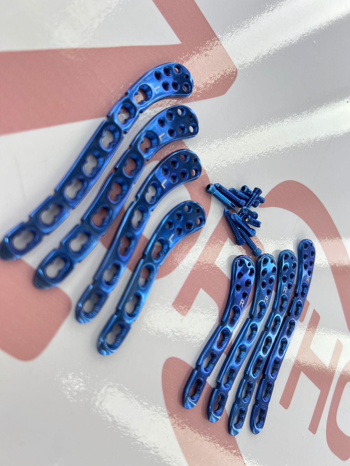 Superior Anterior Clavicle Locking Titanium Plates 8 Pcs 4,5,6,7 Holes R&L