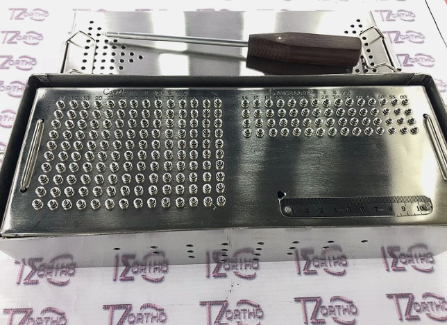 Bone Screws Box Lower/Upper limb Bone screw Sterilization Case