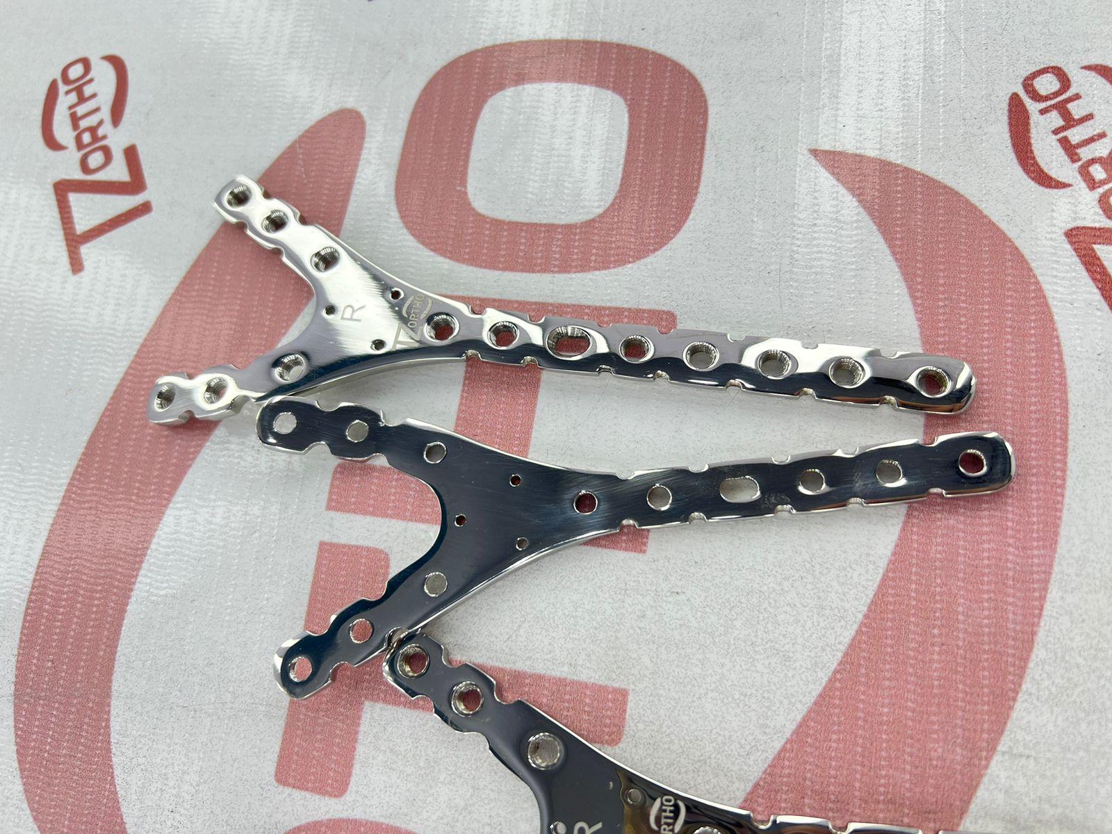 Y-locking Humerus plate stainless steel 316L With 3.5mm Locking Screws 50 Pcs