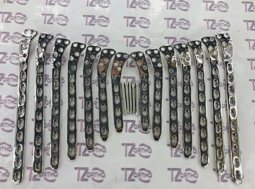 Proximal Lateral Plates 5.0 mm Set of 10 Pecs