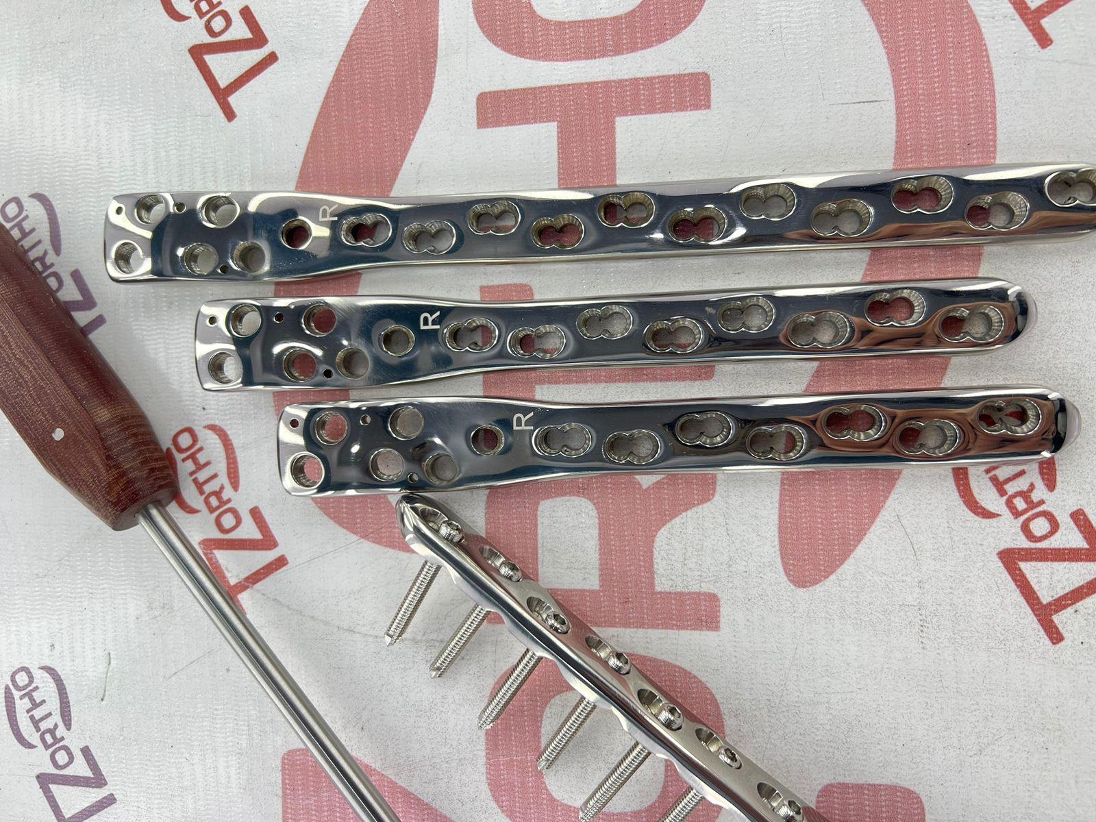 Proximal Femur Plate Stainless Steel 316L 6,8,10,12 Holes left and right