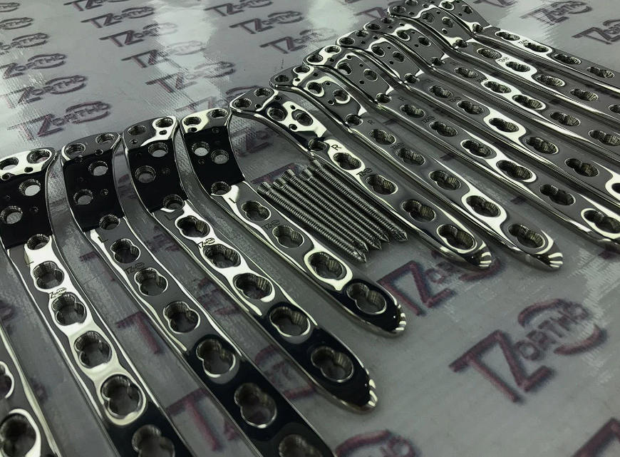 Proximal Lateral Plates 5.0 mm Set of 10 Pecs