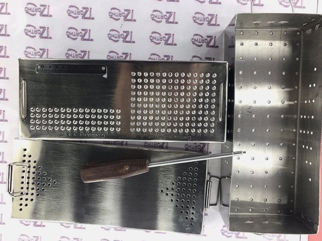 Bone Screws Box Lower/Upper limb Bone screw Sterilization Case