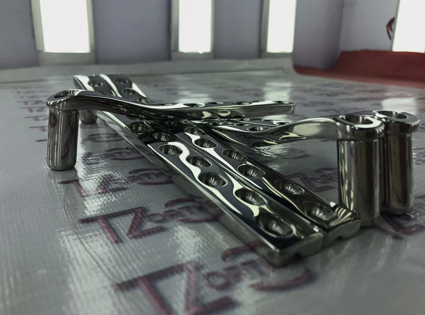 DCS 95° Fixation Plate 114mm 6 H/10 H Stainless Steel Surgical Veterinary.